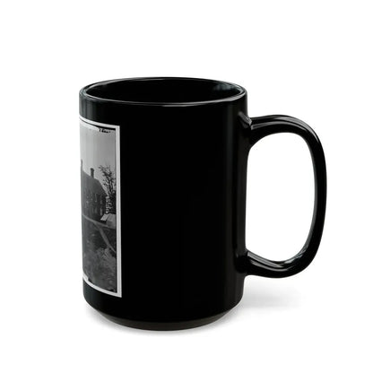 Yorktown, Va. Thomas Nelson House (Right), Used As A Hospital; In 1781 Used As A Headquarters By Lord Cornwallis (U.S. Civil War) Black Coffee Mug - Go Mug Yourself