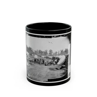 Yorktown, Va., Vicinity. Headquarters Of Gen. George B. Mcclellan, Camp Winfield Scott (U.S. Civil War) Black Coffee Mug 11oz - Go Mug Yourself