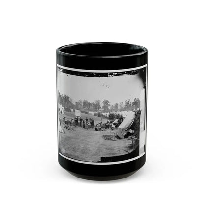 Yorktown, Va., Vicinity. Headquarters Of Gen. George B. Mcclellan, Camp Winfield Scott (U.S. Civil War) Black Coffee Mug 15oz - Go Mug Yourself