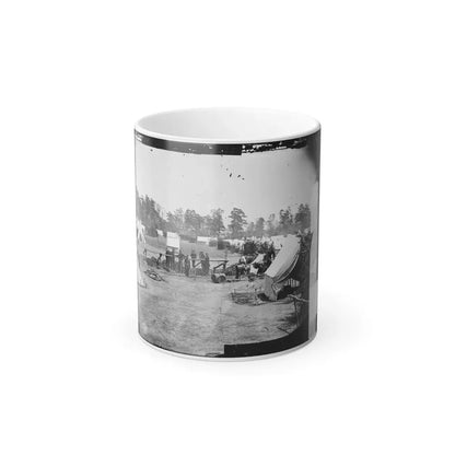 Yorktown, Va., Vicinity. Headquarters of Gen. George B. Mcclellan, Camp Winfield Scott (U.S. Civil War) Color Changing Coffee Mug 11oz Default Title 11oz - Go Mug Yourself