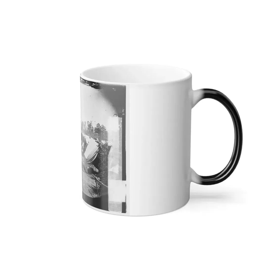 Yorktown, Va., Vicinity. Headquarters of Gen. George B. Mcclellan, Camp Winfield Scott (U.S. Civil War) Color Changing Coffee Mug 11oz - Go Mug Yourself