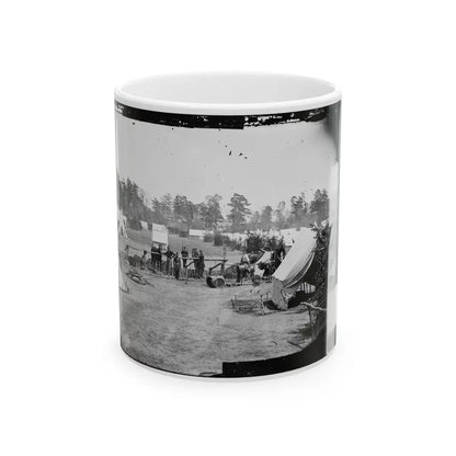 Yorktown, Va., Vicinity. Headquarters Of Gen. George B. Mcclellan, Camp Winfield Scott (U.S. Civil War) White Coffee Mug 11oz - Go Mug Yourself