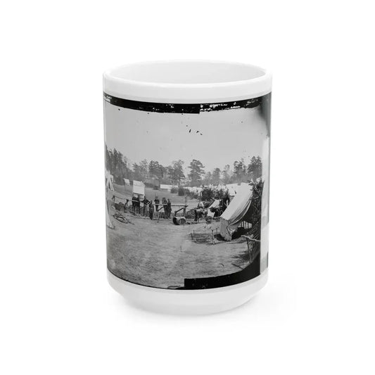 Yorktown, Va., Vicinity. Headquarters Of Gen. George B. Mcclellan, Camp Winfield Scott (U.S. Civil War) White Coffee Mug 15oz - Go Mug Yourself