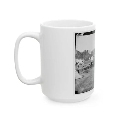Yorktown, Va., Vicinity. Headquarters Of Gen. George B. Mcclellan, Camp Winfield Scott (U.S. Civil War) White Coffee Mug - Go Mug Yourself