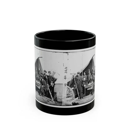 Yorktown, Va., Vicinity. Topographical Engineers, Camp Winfield Scott (U.S. Civil War) Black Coffee Mug 11oz - Go Mug Yourself