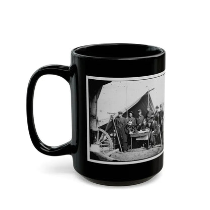 Yorktown, Va., Vicinity. Topographical Engineers, Camp Winfield Scott (U.S. Civil War) Black Coffee Mug - Go Mug Yourself