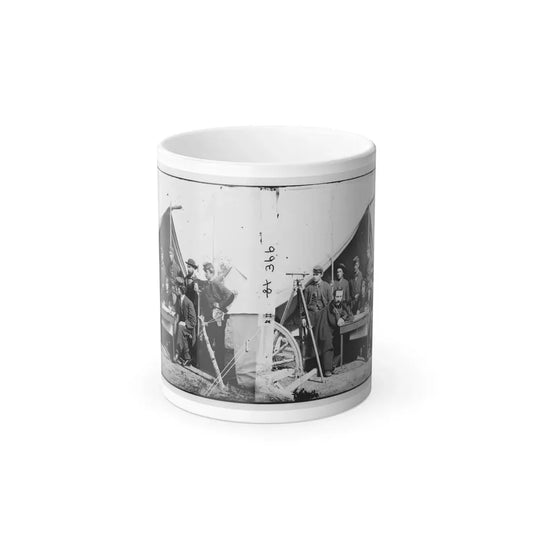 Yorktown, Va., Vicinity. Topographical Engineers, Camp Winfield Scott (U.S. Civil War) Color Changing Coffee Mug 11oz Default Title 11oz - Go Mug Yourself