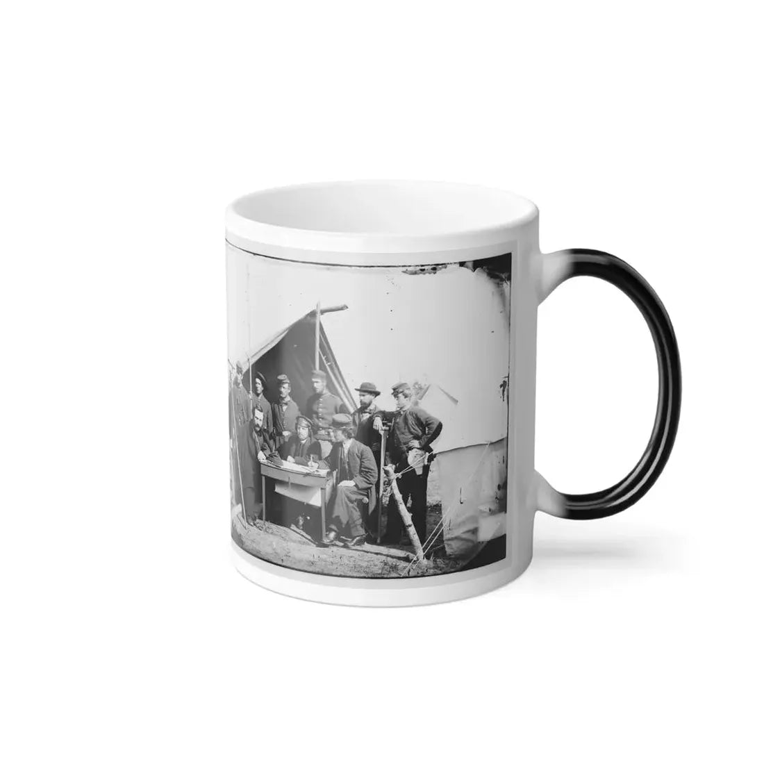 Yorktown, Va., Vicinity. Topographical Engineers, Camp Winfield Scott (U.S. Civil War) Color Changing Coffee Mug 11oz - Go Mug Yourself