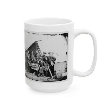 Yorktown, Va., Vicinity. Topographical Engineers, Camp Winfield Scott (U.S. Civil War) White Coffee Mug - Go Mug Yourself