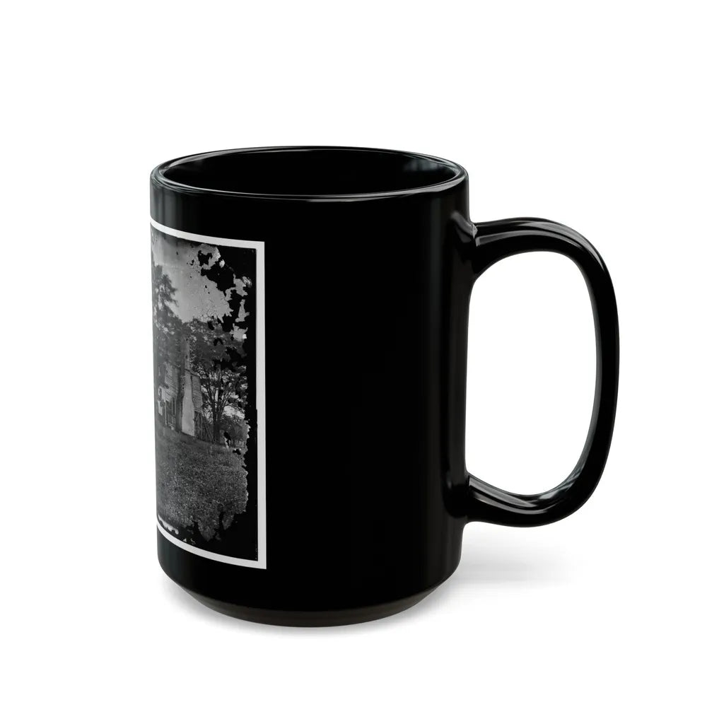Yorktown, Va. Augustine Moore House, In Which Lord Cornwallis Signed The Capitulation Of 1781 (U.S. Civil War) Black Coffee Mug-Go Mug Yourself