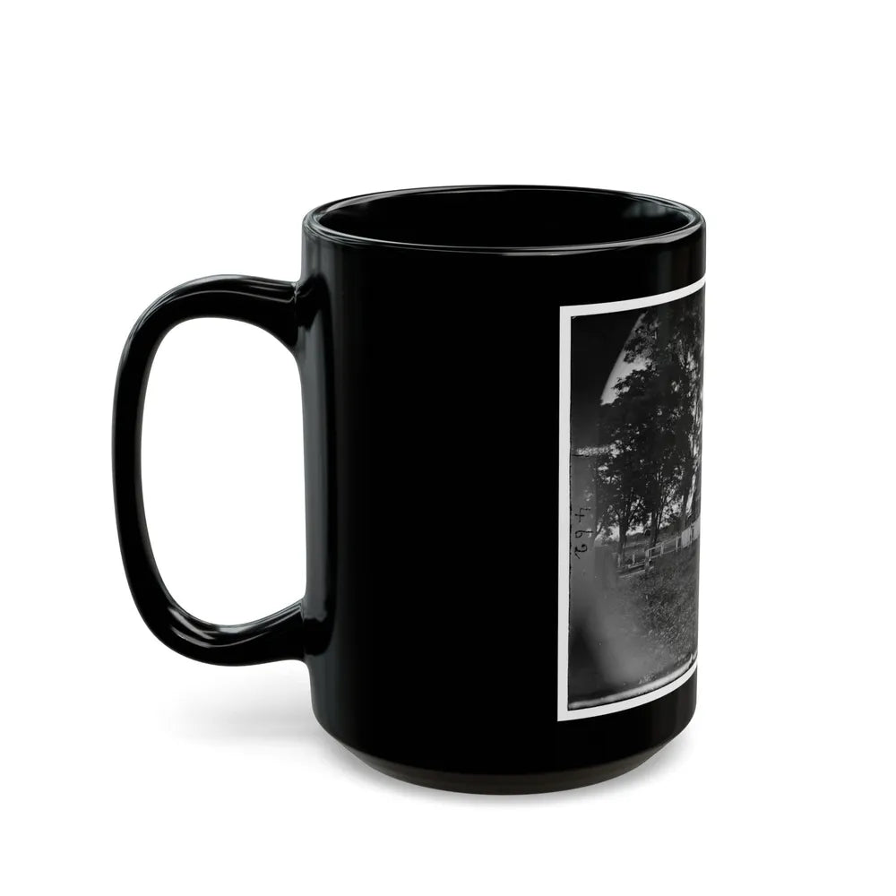 Yorktown, Va. Augustine Moore House, In Which Lord Cornwallis Signed The Capitulation Of 1781 (U.S. Civil War) Black Coffee Mug-Go Mug Yourself