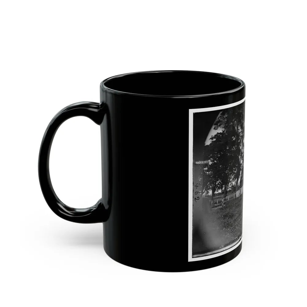 Yorktown, Va. Augustine Moore House, In Which Lord Cornwallis Signed The Capitulation Of 1781 (U.S. Civil War) Black Coffee Mug-Go Mug Yourself
