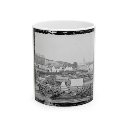 Yorktown, Va. Federal Artillery Park (U.S. Civil War) White Coffee Mug-11oz-Go Mug Yourself