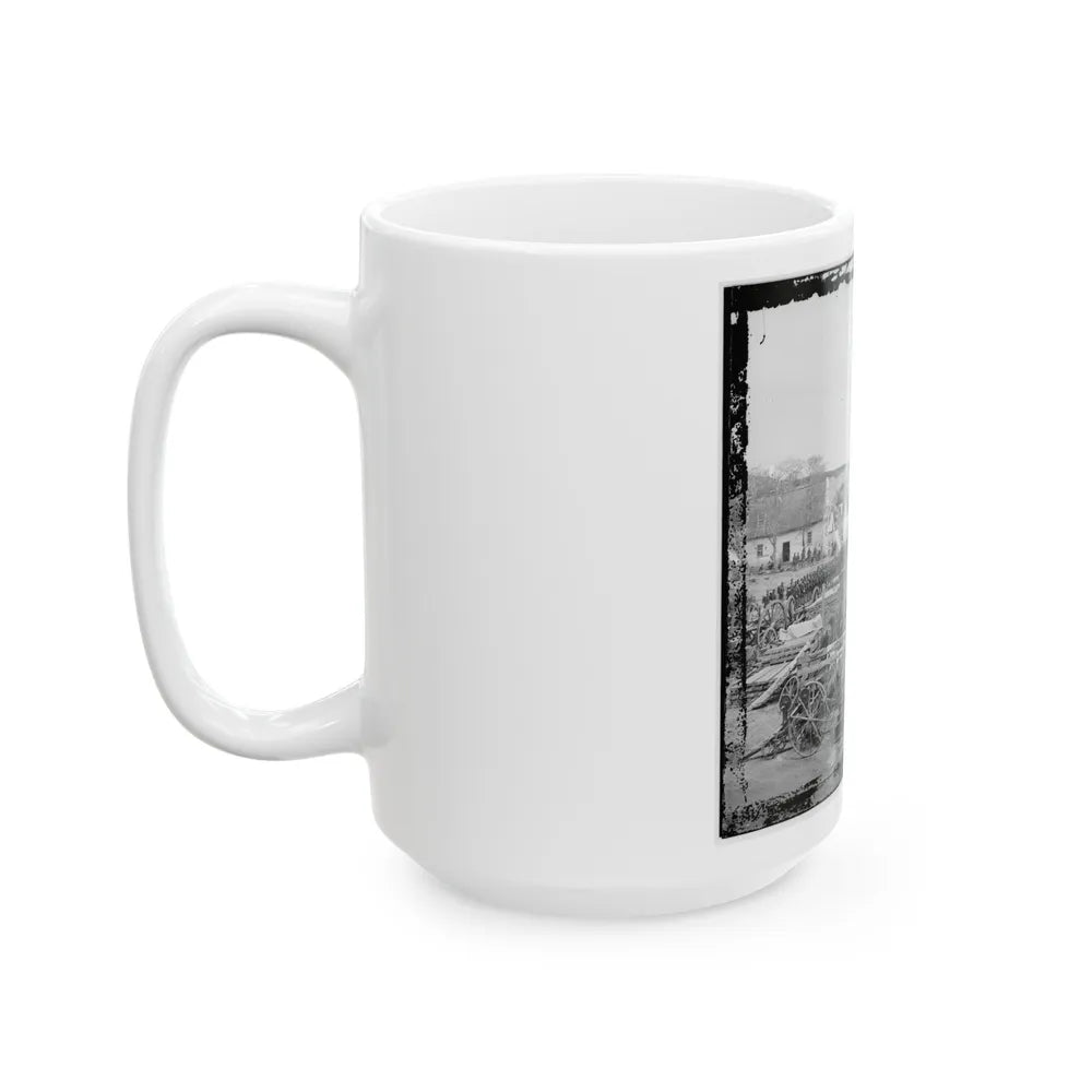 Yorktown, Va. Federal Artillery Park (U.S. Civil War) White Coffee Mug-Go Mug Yourself