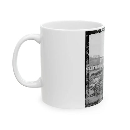 Yorktown, Va. Federal Artillery Park (U.S. Civil War) White Coffee Mug-Go Mug Yourself