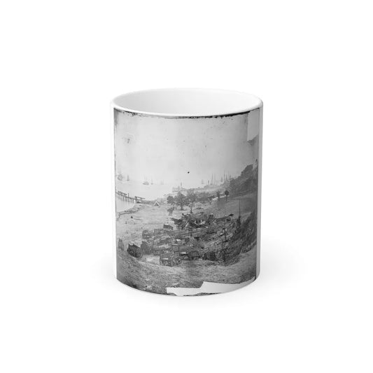 Yorktown, Va. Federal Wagon Park (U.S. Civil War) Color Changing Coffee Mug 11oz-11oz-Go Mug Yourself