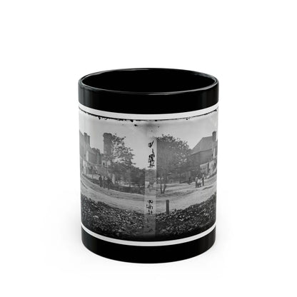 Yorktown, Va. Headquarters Of Gen. John B. Magruder (U.S. Civil War) Black Coffee Mug-11oz-Go Mug Yourself