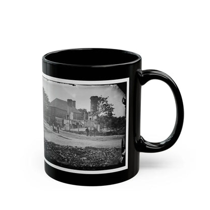 Yorktown, Va. Headquarters Of Gen. John B. Magruder (U.S. Civil War) Black Coffee Mug-Go Mug Yourself