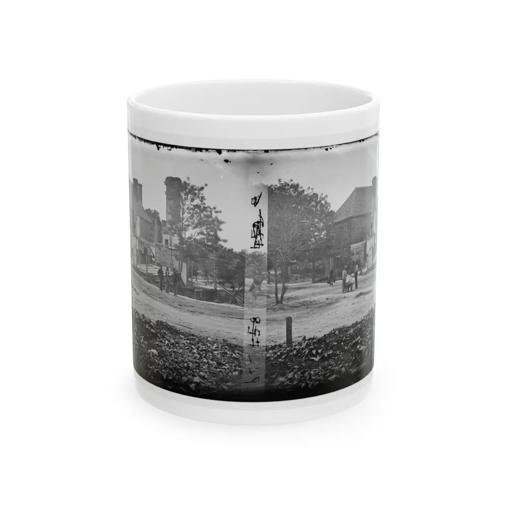 Yorktown, Va. Headquarters Of Gen. John B. Magruder (U.S. Civil War) White Coffee Mug-11oz-Go Mug Yourself