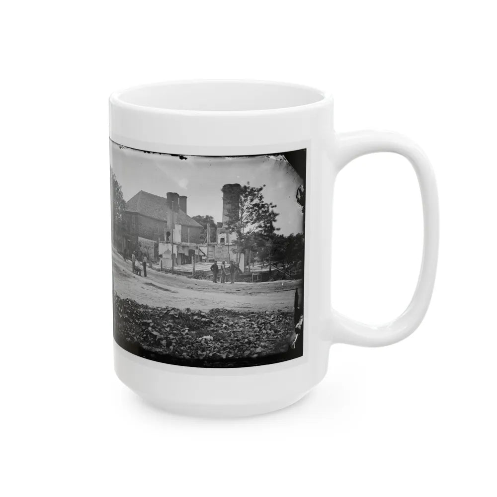 Yorktown, Va. Headquarters Of Gen. John B. Magruder (U.S. Civil War) White Coffee Mug-Go Mug Yourself