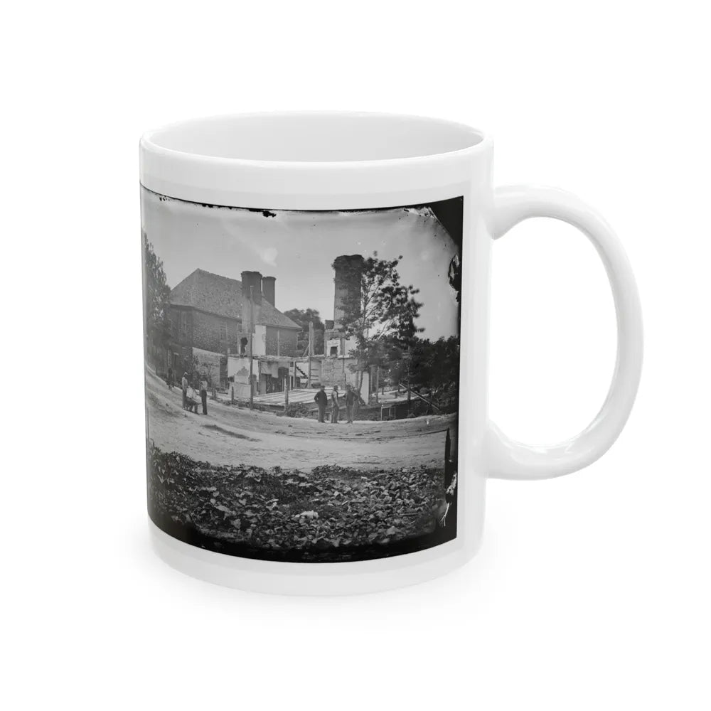 Yorktown, Va. Headquarters Of Gen. John B. Magruder (U.S. Civil War) White Coffee Mug-Go Mug Yourself