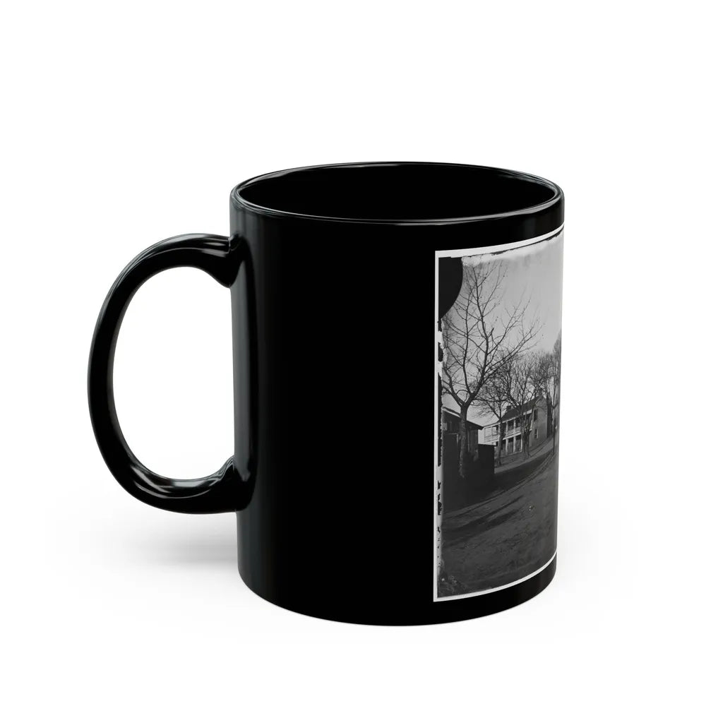 Yorktown, Va. Tabb House (U.S. Civil War) Black Coffee Mug-Go Mug Yourself