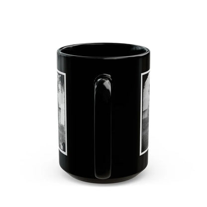 Yorktown, Va., Vicinity. Gen. Randolph B. Marcy, Officers, And Friends At Camp Winfield Scott (U.S. Civil War) Black Coffee Mug-Go Mug Yourself