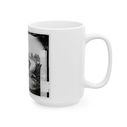 Yorktown, Va., Vicinity. Headquarters Of Gen. George B. Mcclellan, Camp Winfield Scott (U.S. Civil War) White Coffee Mug-Go Mug Yourself