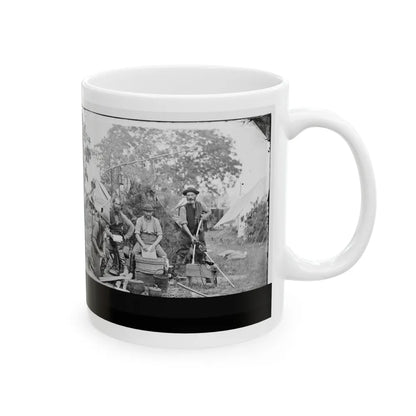 Yorktown, Virginia (Vicinity). Servants At Prince De Joinville's Quarters (U.S. Civil War) White Coffee Mug-Go Mug Yourself