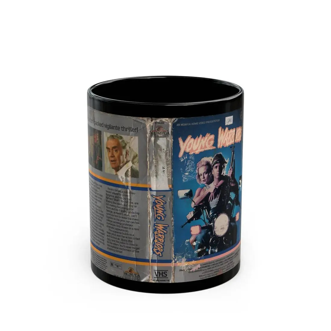 YOUBG WARRIORS (VHS COVER) - Black Coffee Mug 11oz - Go Mug Yourself
