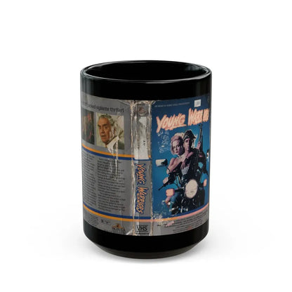 YOUBG WARRIORS (VHS COVER) - Black Coffee Mug 15oz - Go Mug Yourself