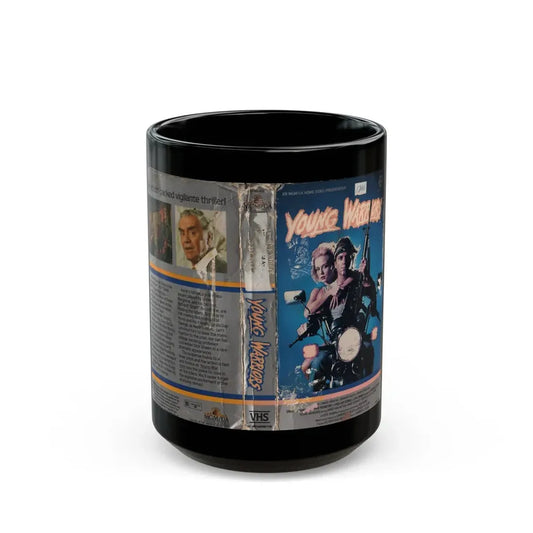 YOUBG WARRIORS (VHS COVER) - Black Coffee Mug 15oz - Go Mug Yourself