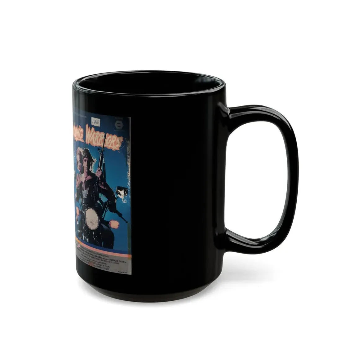 YOUBG WARRIORS (VHS COVER) - Black Coffee Mug - Go Mug Yourself