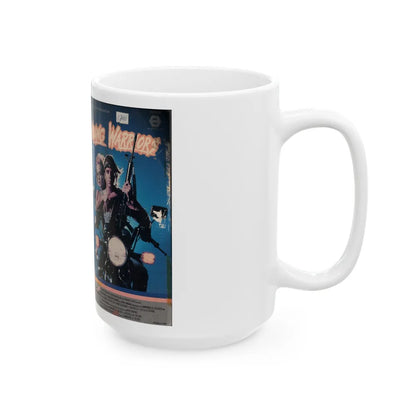 YOUBG WARRIORS (VHS COVER) - White Coffee Mug-Go Mug Yourself