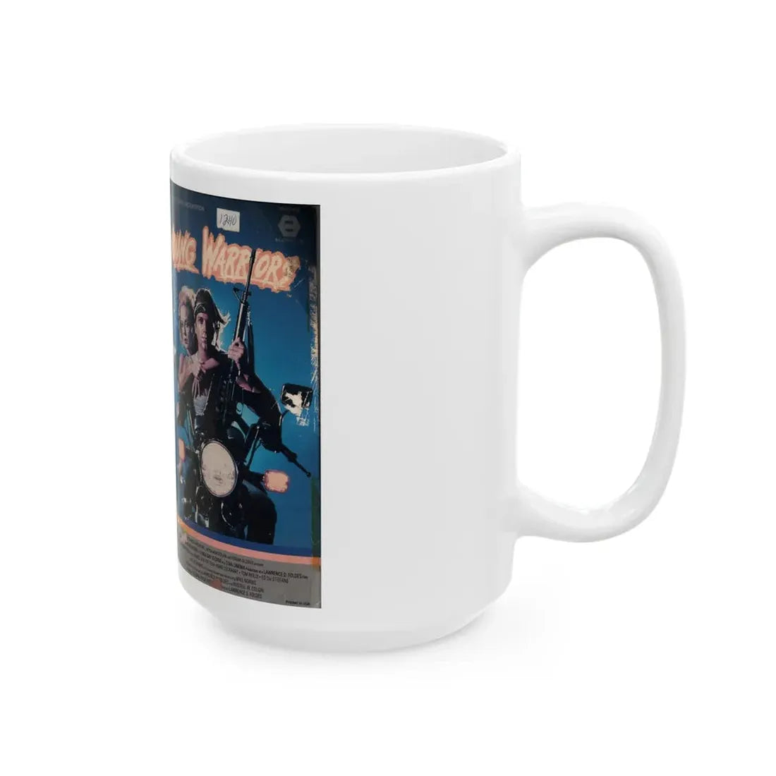 YOUBG WARRIORS (VHS COVER) - White Coffee Mug - Go Mug Yourself