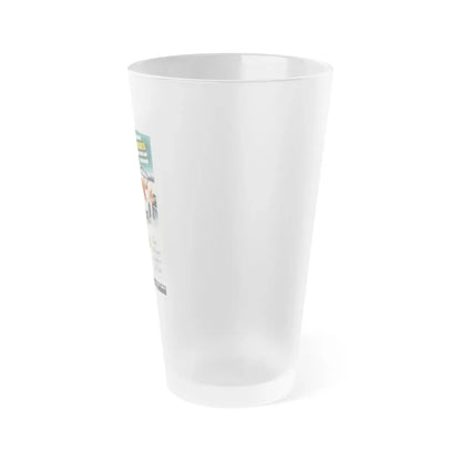 YOUNG AND WILD 1958 Movie Poster - Frosted Pint Glass 16oz - Go Mug Yourself