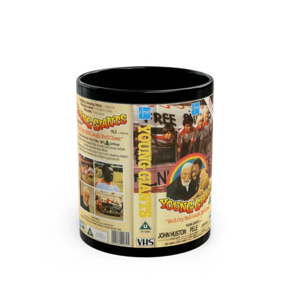 YOUNG GIANTS (VHS COVER) - Black Coffee Mug-11oz-Go Mug Yourself