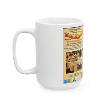 YOUNG GIANTS (VHS COVER) - White Coffee Mug-Go Mug Yourself