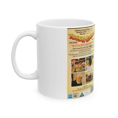 YOUNG GIANTS (VHS COVER) - White Coffee Mug - Go Mug Yourself