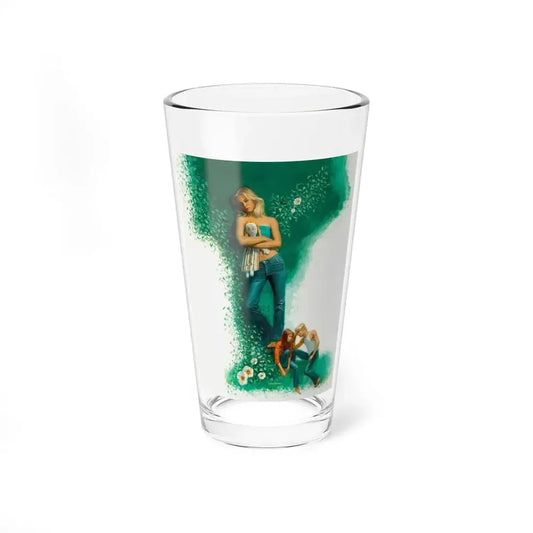 Young Girl, Paperback Novel Cover (Scholastic Books, c. 1970s) - Pint Glass 16oz 16oz - Go Mug Yourself