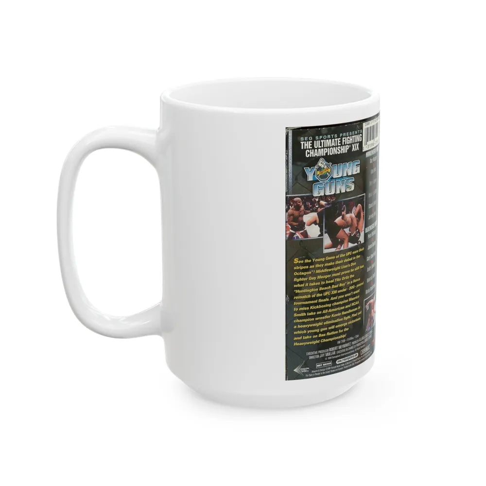 YOUNG GUNS (VHS COVER) - White Coffee Mug-Go Mug Yourself