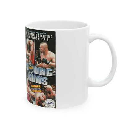 YOUNG GUNS (VHS COVER) - White Coffee Mug - Go Mug Yourself