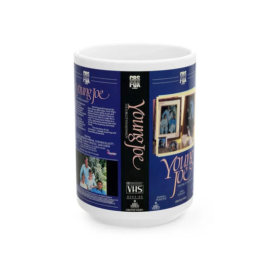 YOUNG JOE (VHS COVER) - White Coffee Mug 15oz - Go Mug Yourself