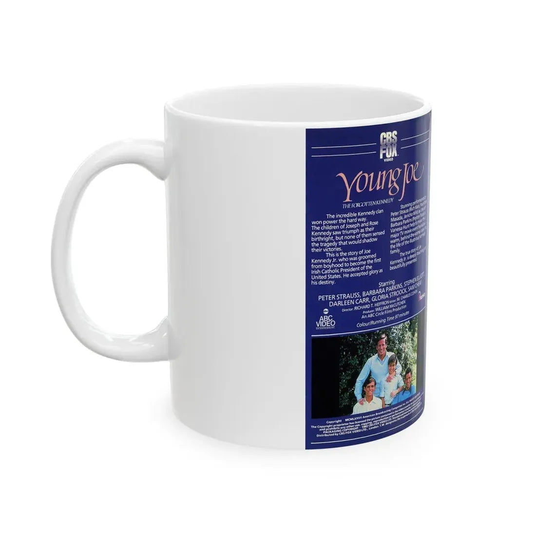 YOUNG JOE (VHS COVER) - White Coffee Mug - Go Mug Yourself
