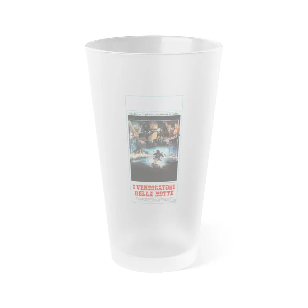 YOUNG WARRIORS (ITALIAN) 1983 Movie Poster - Frosted Pint Glass 16oz-Go Mug Yourself