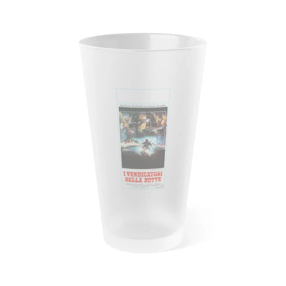 YOUNG WARRIORS (ITALIAN) 1983 Movie Poster - Frosted Pint Glass 16oz-Go Mug Yourself