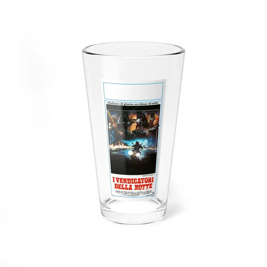 YOUNG WARRIORS (ITALIAN) 1983 Movie Poster - Pint Glass 16oz 16oz - Go Mug Yourself