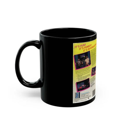 YOUR ALCOHOL IQ (VHS COVER) - Black Coffee Mug - Go Mug Yourself