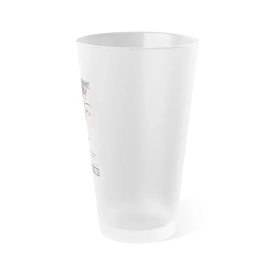 YOUTH AFLAME 1944 Movie Poster - Frosted Pint Glass 16oz - Go Mug Yourself