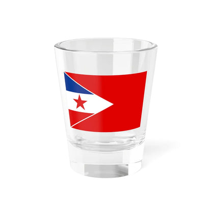 Yugoslav Border Guard Ensign (Yugoslavia) Shot Glass 1.5oz 1.5oz - Go Mug Yourself